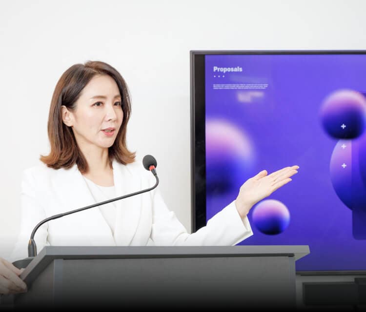 리더 직접 참여 키노트 시스템